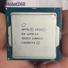 Intel Xeon E3-1235L V5 LGA 1151 CPU processor 2GHz SR2CV 8MB 4 core 4 thread 25W