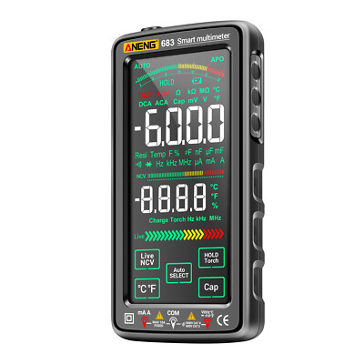 ANENG683 6000 Zählungen Digital Multimeter  -Burn NCV-Tester Meter C9P1
