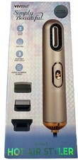 VIVITAR 3 in 1 Hot Air Styler Volumizer 3 Heads Speed Levels Simply Beautiful