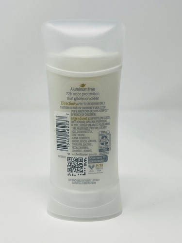 4 Dove Coconut & Pink Jasmine 72hr Odor Protection 0% Aluminum Deodorant New - Picture 6 of 6