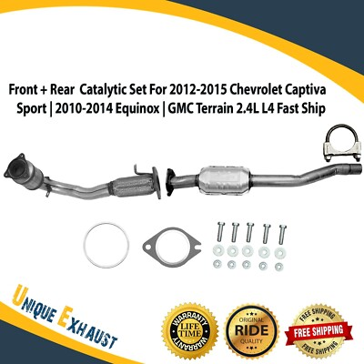 #ad Catalytic Set For 2012 2015 Captiva Sport 2010 2014 Equinox Terrain 2.4L L4 $194.70