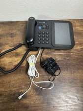 Clear Captions Blue Telephone For Hearing Impaired Home Sound Communicate Tested