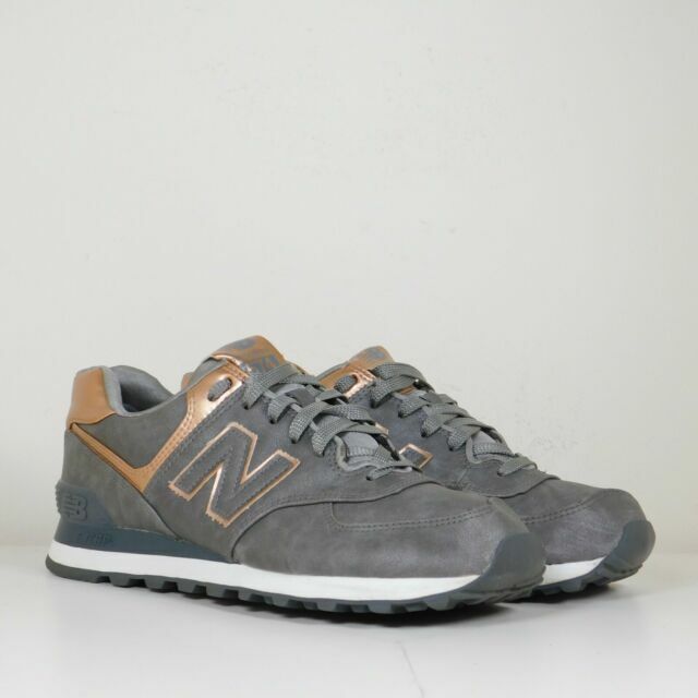 new balance gray and rose gold