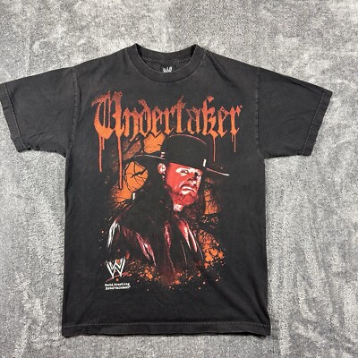 Vintage Y2K WWE T-Shirt Undertaker Wrestling Men's Medium