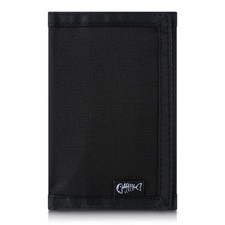FORYEE Men s Nylon Trifold RFID Wallet with ID Window, Slim M17-Black