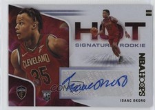 2020-21 Panini NBA Hoops Hot Signatures Rookies Isaac Okoro #HR-IOK Auto 0bc1