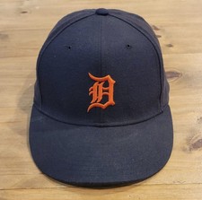Vintage Detroit Tigers Hat New Era Size 7 3/8...