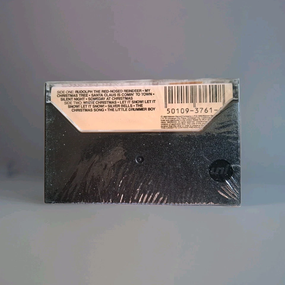 The Temptations Christmas Card Audio Cassette Jul-1989 Motown Vintage SEALED - Image 2 of 4