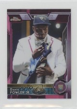 2015 Topps Chrome Mini Rookies BCA Pink Refractor 9/25 Dante Fowler Jr #127 r0m