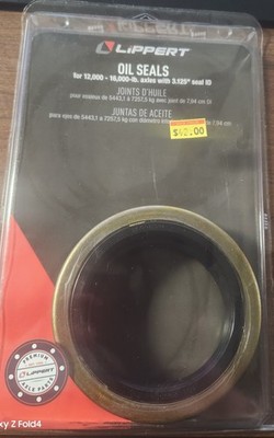 Lippert Oil Seals for 12,000#- 16,000# axels with 3.125'' seal ID