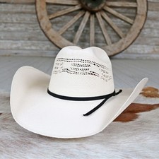 Resistol Ringer 7X Bangora Straw Cowboy Hat
