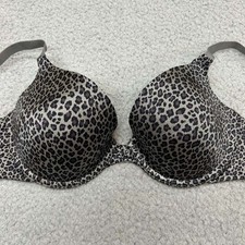 Maidenform Bra 36C T-Shirt Bra 09729 Custom Lift Tailored Demi T-Shirt Bra