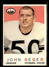1959 Topps John Reger Rookie EX/MT Set Break #124