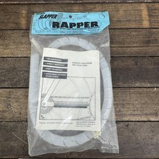 Vintage Chain Slapper Wrapper Bicycle Chainstay Fender Protector 5/8 White