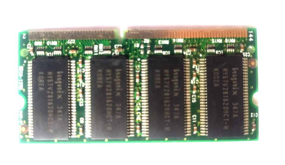 DRAM Chip SDRAM 128MB 8Mx16 3.3V 54-Pin TSOP-II 4 Banks x 2 Synchronous DRAM - Image 2 of 2