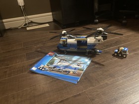 Lego City 4439 Heavy-Duty Helicopter Used