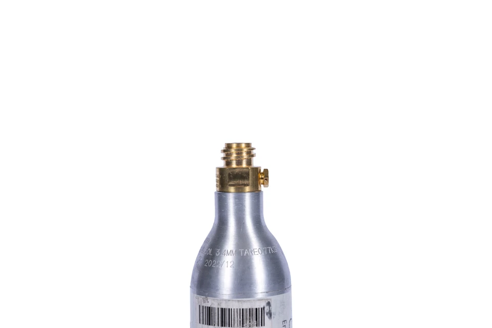 Запечатанный Full Soda Maker зеленый CO2 цилиндр карбонатор - 14,5 унций. Делает до 60 л - Изображение 2 из 4