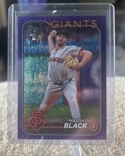 2024 Topps Update Rookie RC Purple Holo Foilboard /799 Mason Black #US179