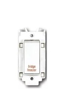 20 Pieces Crabtree Grid Switch 20 Amp DP Double Pole Engraved with Functions