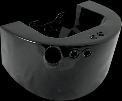 Drag Gloss Black Side Fill Oil Tank for Harley Davidson Night Train 00-09