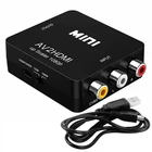 LOT RCA to HDMI Converter Adapter AV 1080P For TV Audio Video Composite  AV2HDMI