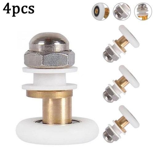 Enhance the Aesthetics of Your Bathroom with 4pcs Stylish Shower Door Rollers - Picture 18 of 35