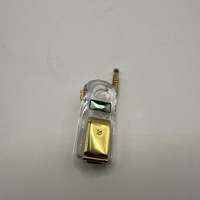 Swarovski Crystal Memories - Mobile Cell/Flip Phone Gold #253448