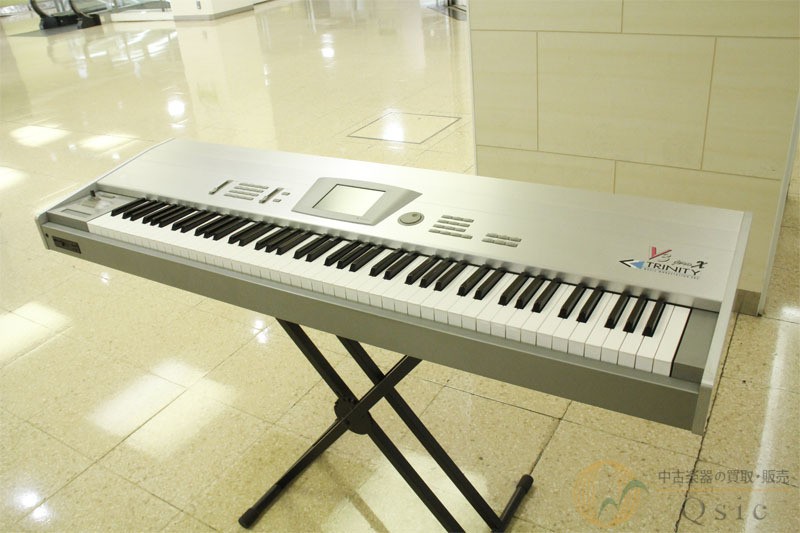 KORG TRINITY V3 ミュージックワークステーション 本体 KORG Trinity V3 61-Key Workstation Synthesizer Vintage w/ Manuals