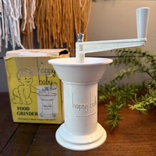 Vintage Happy Baby Fresh Food Manual Grinder Mill Bowland Jacobs