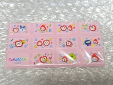 Tamagotchi Choco Block Seal Stickers Bandai Strawberry Apple Characters