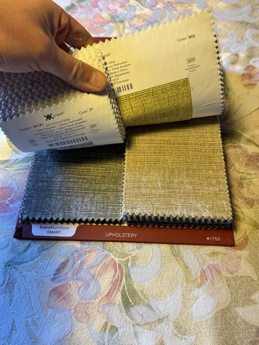 Kravet Smart Opulent Chenille & Performance Essential Textures II Fabric Samples - Picture 7 of 12