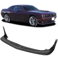 [SASA] Fit for 15-20 Dodge Challenger R/T SRT Style PU Front Bumper Lip Spoiler