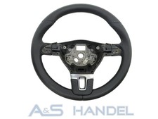 VW Passat 3C CC B7 Golf EOS Sharan T5 Volante in pelle 3C8419091AJ