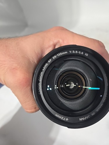 Canon Zoom Lens EF 28-135mm f/3.5-5.6 IS USM Image Stabilizer AF Lens W Cap  - Picture 13 of 21