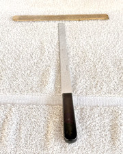 VTG 1950s Cattaraugus Knife 10" Blade Stainless Steel Flexible Thin Slicing USA