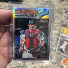 2026 Topps Heritage Chrome Refractor - Sean Murphy #273 - Atlanta Braves