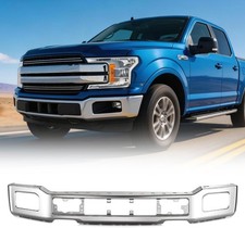 Front Bumper Face Bar for 2018 2019 2020 Ford F-150 F150 FO1002430 One-Piece C