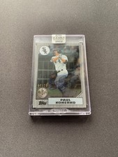 2022 Clearly Authentic 1987 Topps Baseball Black /75 Paul Konerko #87TBA-PK Auto