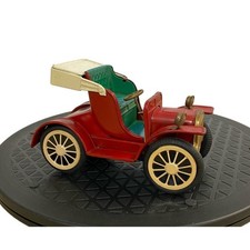 Vintage 1960s Japan Tin Litho Friction Car  Jalopy Roadster  6" Collectible Toy