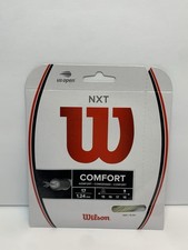 Wilson NXT Multifilament 17 Gauge Tennis Racket String, Natural Color NEW