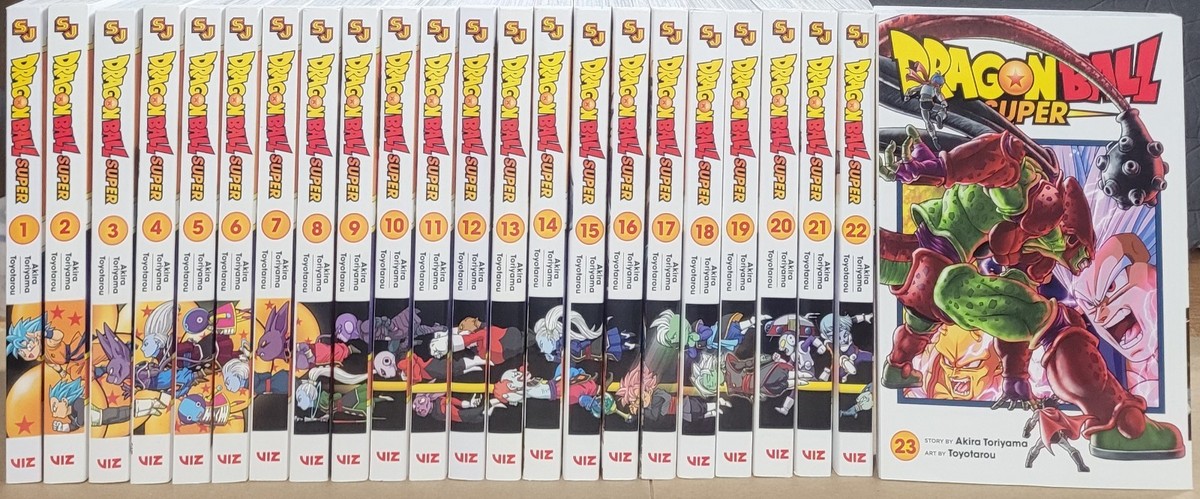 Dragon Ball Super Manga Vol 1-23 English Akira Toriyama Brand New