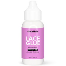 Extreme Hold Lace Glue for Wigs, Waterproof, Invisible Bonding, 1.3 Ounce