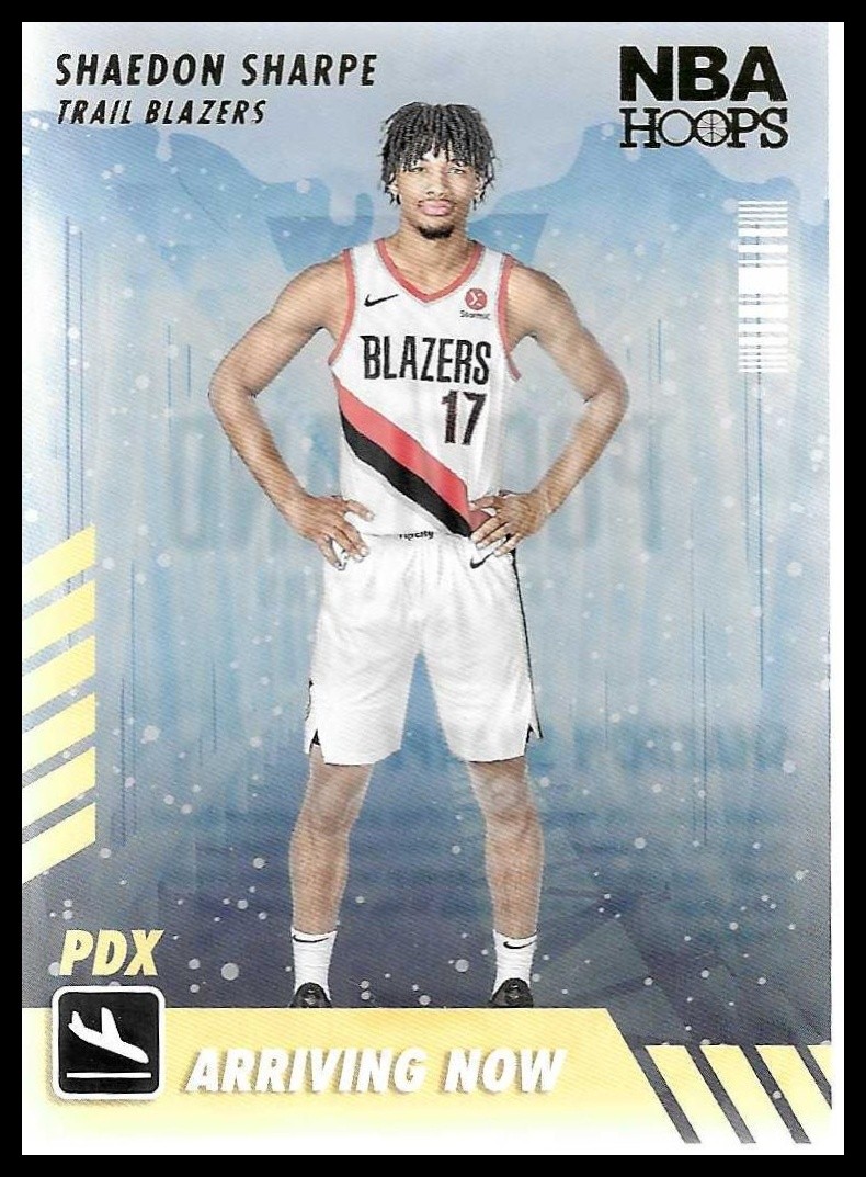 2022-23 Hoops Winter #7 Shaedon Sharpe Arriving Now