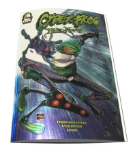 Cyberfrog Blood Honey Chromium Cover by Ethan Van Sciver (All Caps Comics)