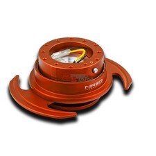 Nrg Cartruck Steering Wheel Lock Quick Release Adaptor Gen 3.0 Orangering