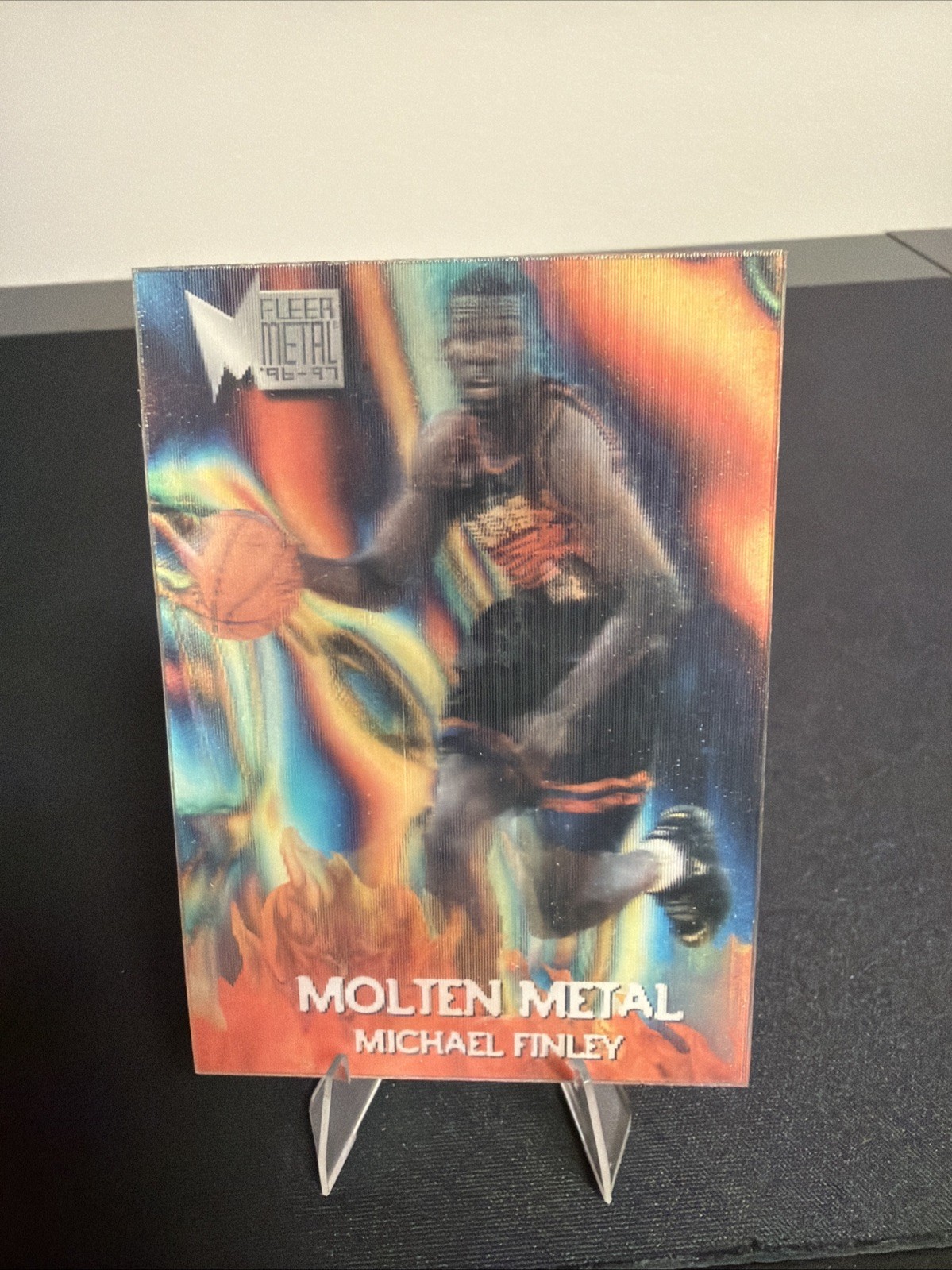 1996-97 Fleer Metal - Molten Metal - Michael Finley #1 • Suns **RARE**