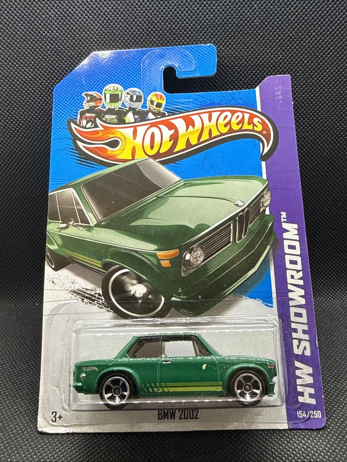 Hot Wheels BMW 2002 Showroom HW 2013 154/250 Green