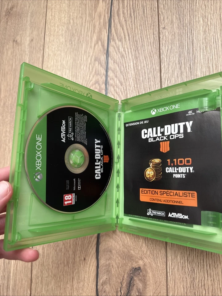 Call Of Duty Black Ops 4 Xbox One Fr Très Bon État Livraison Rapide, photo 2 sur 3