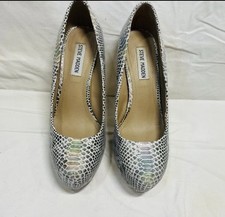 Steve Madden Pastel Snake Print Platform Heel Pumps Size 9