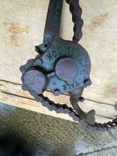 Yale 1 ½ Ton Chain Pull Lift Cast Iron Come A Long Ratchet 1 1/2 1.5 Ton Hoist